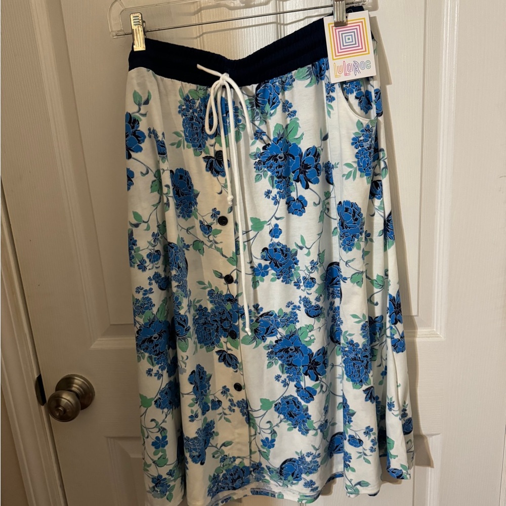 LuLaRoe Marsha skirt, size L. New with tags.
